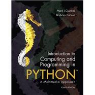 Introduction to Computing and Programming in Python