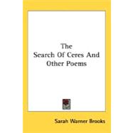 The Search Of Ceres And Other Poems