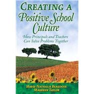 Creating a Positive School Culture