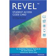 REVEL for Qualitative Research Methods for the Social Sciences -- Access Card
