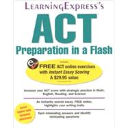 Act Preparation in a Flash
