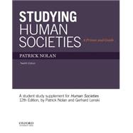 Studying Human Societies A Primer and Guide