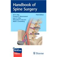 Handbook of Spine Surgery