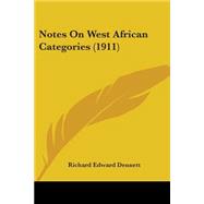 Notes On West African Categories