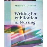 Writing for Publication in Nursing