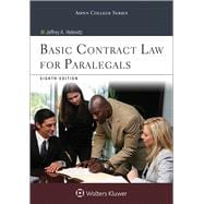 Basic Contract Law for Paralegals, Eighth Edition