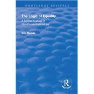 The Logic of Equality: A Formal Analysis of Non-Discrimination Law