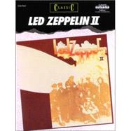 Led Zeppelin II Authentic Guitar : Guitar Personality Book