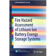 Fire Hazard Assessment of Lithium Ion Battery Energy Storage Systems