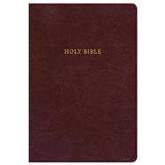 KJV Super Giant Print Reference Bible, Classic Burgundy LeatherTouch