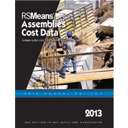 RSMeans Assemblies Cost Data 2013