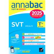 Annales du bac Annabac 2025 SVT Tle générale (spécialité)