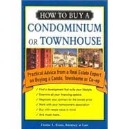 How to Buy a Condominium or Townhouse : Practical Advice from a Real Estate Expert