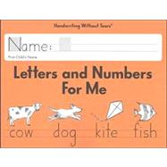 Letters and Numbers for Me (Student Edition)