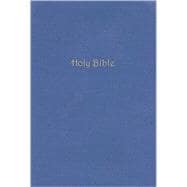 Holy Bible: King James Version, Hydrangea Blue, Bonded Leather, Study Bible, Supersaver Edition