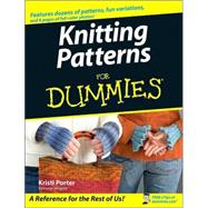 Knitting Patterns For Dummies