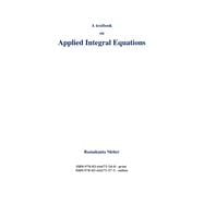 Applied Integral Equations