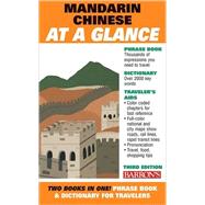 Mandarin Chinese At A Glance Foreign Language Phrasebook & Dictionary