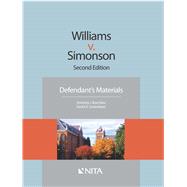 Williams v. Simonson Defendant's Materials