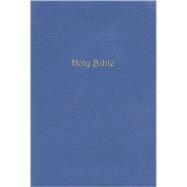Holy Bible: King James Version, Hydrangea Blue, Bonded Leather, Study Bible, Supersaver Edition