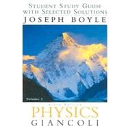 Student Study Guide with Selected Solutions, Volume 2