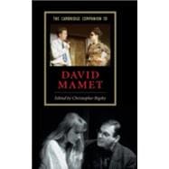 The Cambridge Companion to David Mamet