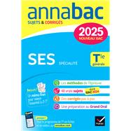 Annales du bac Annabac 2025 SES Tle générale (spécialité)