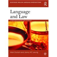 Language and Law: A resource book for students