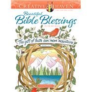 Creative Haven Beautiful Bible Blessings Coloring Book