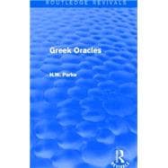 Greek Oracles (Routledge Revivals)