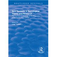 New Horizons in Sociological Theory and Research: The Frontiers of Sociology at the Beginning of the Twenty-First Century