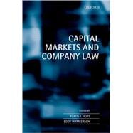 Company Law and Financial Markets