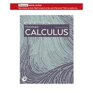Thomas' Calculus [Rental Edition]