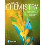 Mastering Chemistry Integration with eText - Modified Mastering Chemistry with Pearson eText -- Access Card -- for Chemistry: An Introduction to General, Organic, and Biological Chemistry (18-Weeks) for Miami University