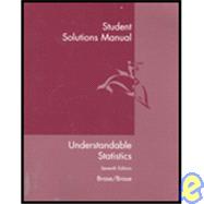 Student Solutions Manual for Brase/Brase’s Understandable Statistics, 7th
