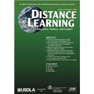 Distance Learning, Issue 1