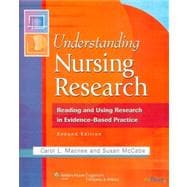Understanding Nursing Research Reading and Using Research in Evidence-Based Practice