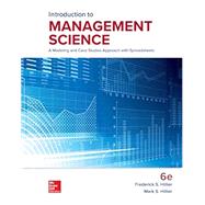 Introduction to Management Science: A Modeling and Case Studies Approach with Spreadsheets