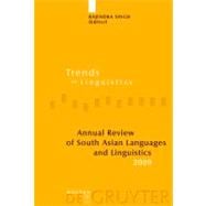 Annual Review of South Asian Languages and Linguistics 2009