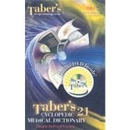 Taber's Cyclopedic Medical Dictionary (Thumb  Index) w/Taber'sPlus DVD
