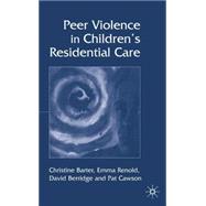 Peer Violence in Children's Residential Care