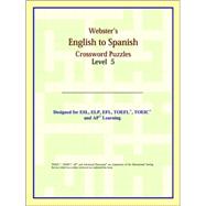 Webster's English to Spanish Crossword Puzzles