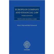 European Company and Financial Law Texts and Leading Cases,9780199255597