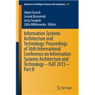 Information Systems Architecture and Technology