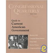 Cq Guide to Current American Government: Fall 2000