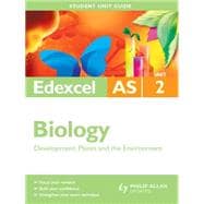 Edexcel AS Biology Unit 2: Development, Plants and the Environment