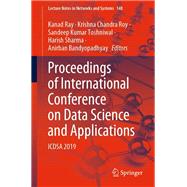 Proceedings of International Conference on Data Science and Applications