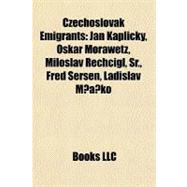 Czechoslovak Emigrants : Jan Kaplický, Oskar Morawetz, Miloslav Rechcigl, Sr. , Fred Sersen, Ladislav M?a?ko