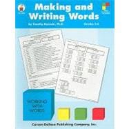 Making and Writing Words