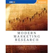 Modern Marketing Research : Concepts, Methods, and Cases